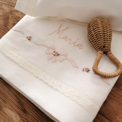 conjunto de lençol Laço pequeno