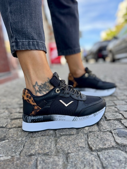 Sapatilhas Replay THEA TOTAL Black Sapatilhas Replay THEA TOTAL Black