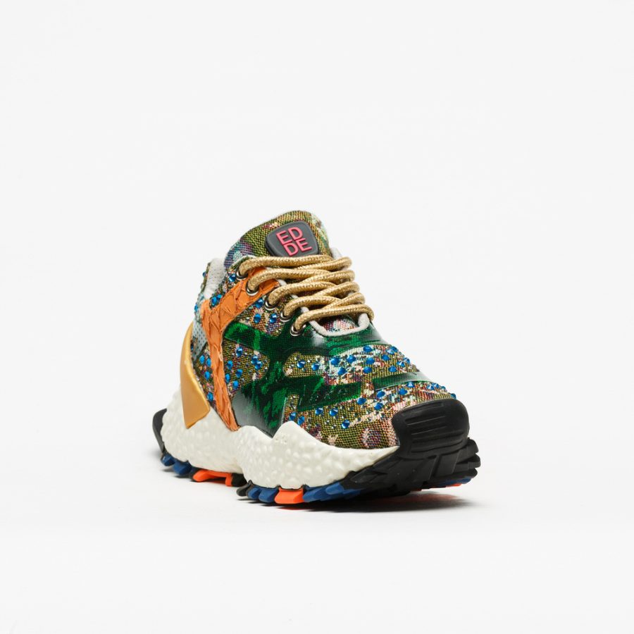 Sapatilhas Exé 999-3 Green Orange Sapatilhas Exé 999-3 Green Orange