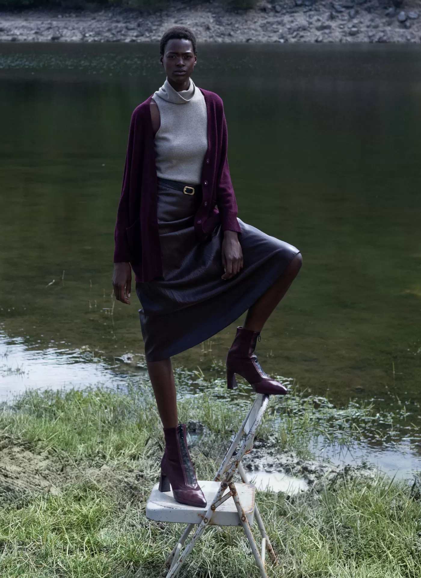 Botim Hispanitas HV254186 Bordô Botim Hispanitas HV254186 Bordô