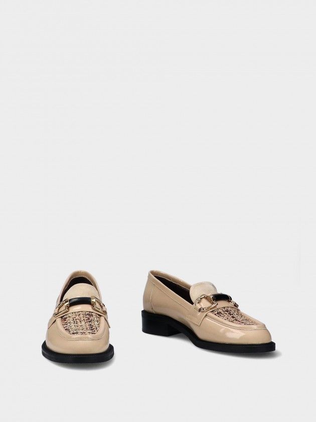 Mocassim MLV DIVA.53 Bege Mocassim MLV DIVA.53 Bege