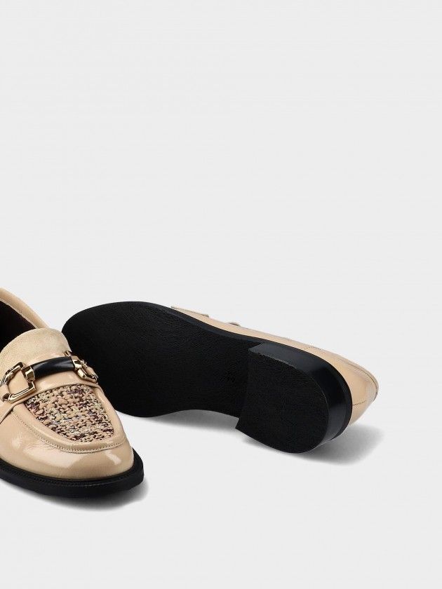 Mocassim MLV DIVA.53 Bege Mocassim MLV DIVA.53 Bege