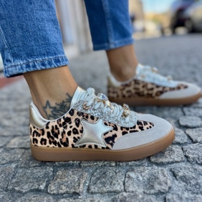 sapatilhas ABF-97 NEREA-01A Leopardo