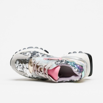 Sapatilhas Exé D190608-17 White-Pink Sapatilhas Exé D190608-17 White-Pink