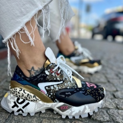 Sapatilhas Exé134-26Black