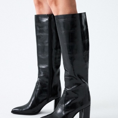 Bota Cano Alto Exé FIEEIRA.444 Black