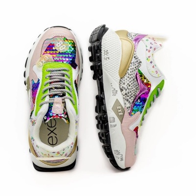 Sapatilhas Exéd190608-13 Pink Sapatilhas Exéd190608-13 Pink