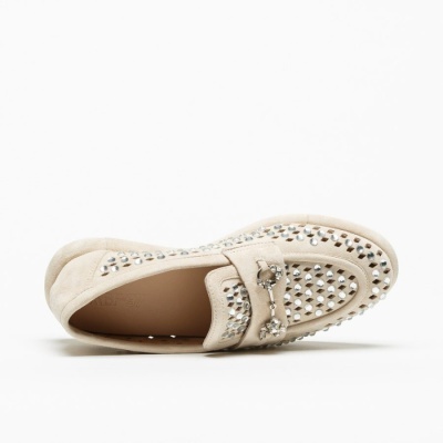 Mocassim ABF-97 2326-28 Bege Mocassim ABF-97 2326-28 Bege
