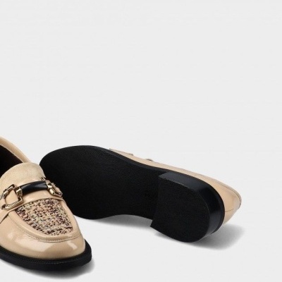 Mocassim MLV DIVA.53 Bege Mocassim MLV DIVA.53 Bege