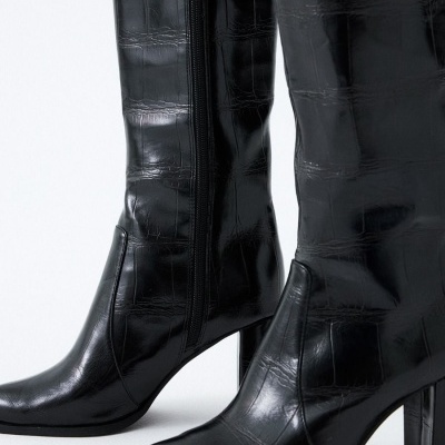 Bota Cano Alto Exé FIEEIRA.444 Black