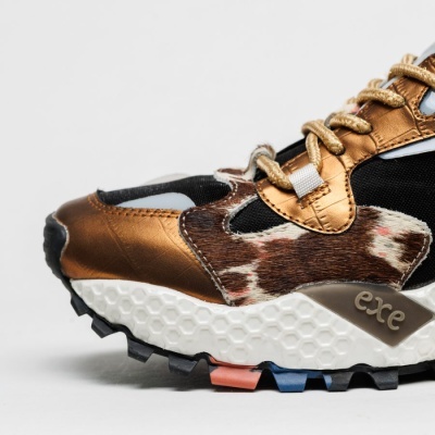 Sapatilhas Exé 3020-10 Bronze Black Sapatilhas Exé 3020-10 Bronze Black