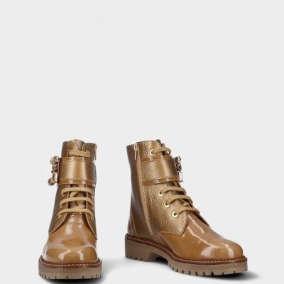 Bota Estilo Militar MLV Raquel.68 Gold