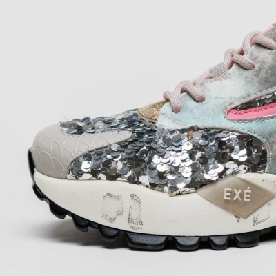 Sapatilhas Exé D190608-17 White-Pink Sapatilhas Exé D190608-17 White-Pink