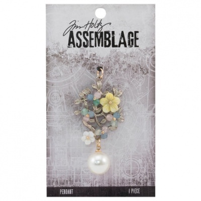 Tim Holtz Assemblage Pendant Jeweled Bouquet (THA20118)