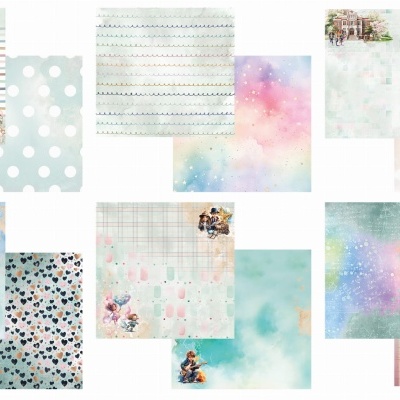 Happy Time - pack 12*12 da coleção