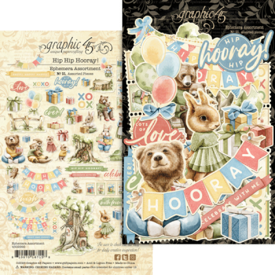 Hip Hip Hooray! - Ephemera Set Assorment