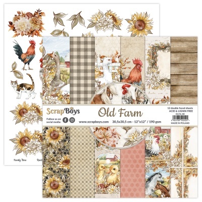 Old Farm - Pack 12*12