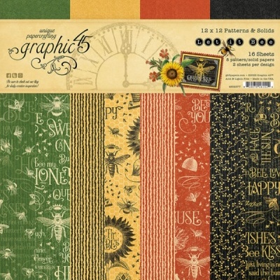 Let it Bee - Pack Padrões e Sólidos 12*12