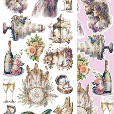 Dreamcatcher - pack 12*6 extras acessórios casamento