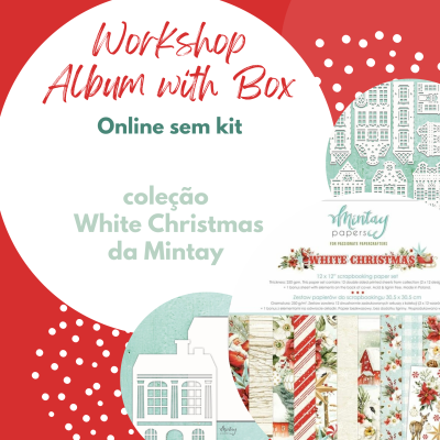 Workshop de Natal - Álbum with box - online sem kit