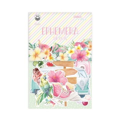 Ephemera Die cuts - summer vibes