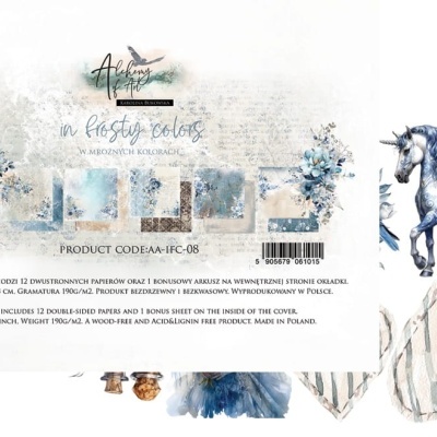 In Frosty Colors - pack 8 * 8 da coleção