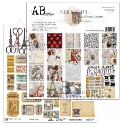Never Too Late - pack 12*12 - Ab Studio