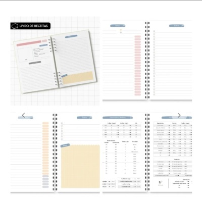 Workshop Online com KIT -livro de Receitas Nana's kitchen