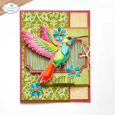 Layered Hummingbird - Elizabeth Craft Designs 2235