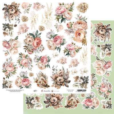 Dreamcatcher - folha para recortar 12*12