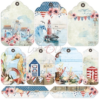 Seaside Greetings - Pack 15*15
