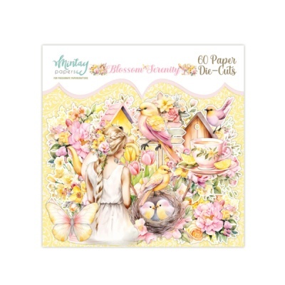 Pack de Die Cuts - Blossom Serenity - 60 pcs-Mintay Papers