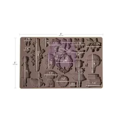 Prima Marketing Cherry Sweet 5x8 Inch Decor Moulds (982003) - Molde