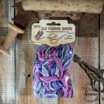 old fashion ribbons -set of 5 pieces - OLDM-05