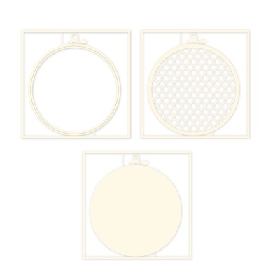 Light Chipboard p13 - bastidor redondo