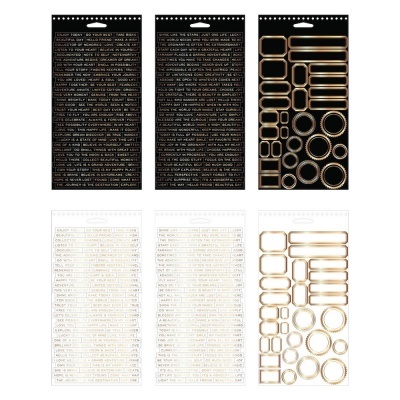 idea-ology Tim Holtz Metallic Sticker Book (TH94134)