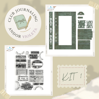 Club Journaling Andor Violeta - Kit 1