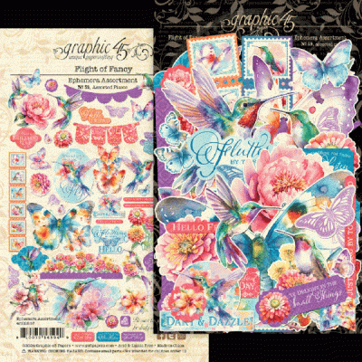 Flight of Fancy - Ephemera Set Assorment