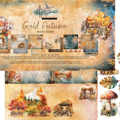 Gold Autumn - pack 12*12 da coleção