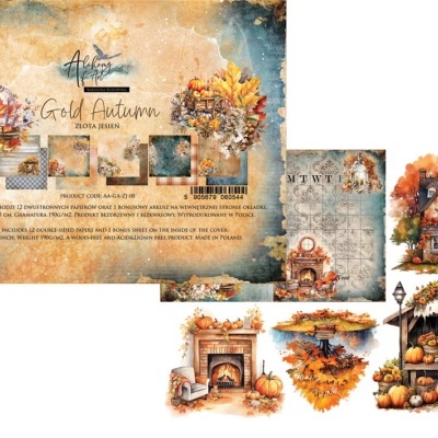 Gold Autumn - pack 8*8 da coleção