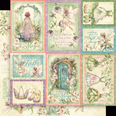 Fairy Boutique - Graphic 45  - 12*12 Paper Pack