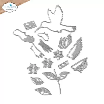 Layered Hummingbird - Elizabeth Craft Designs 2235