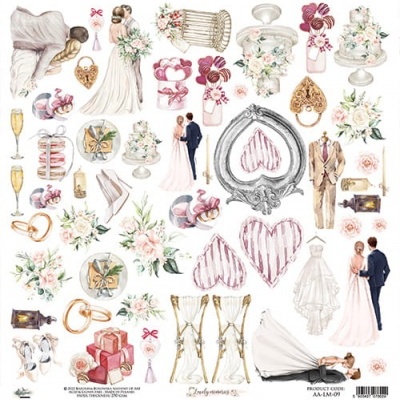 Lovely Memories - folha de recortes