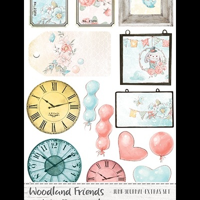 Woodland Friends - Junk Journal Set
