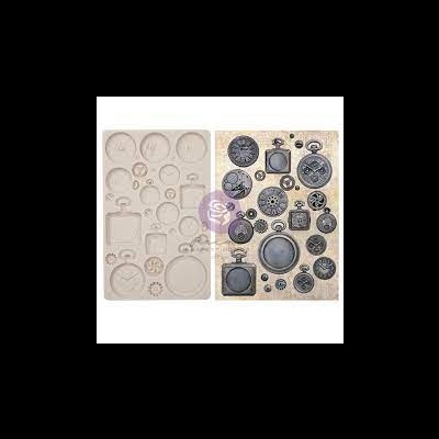 Molde de silicone e medalhões de metal envelhecido para artesanato