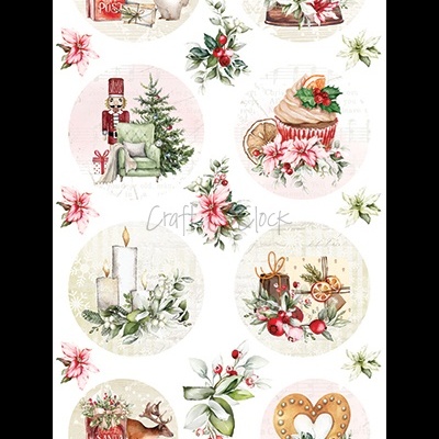 Warm and Peaceful  - labels Set