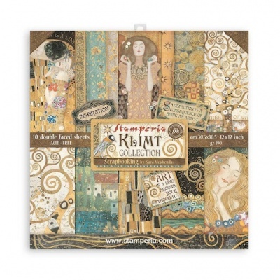 Klimt Pack coleção 12*12 Stamperia