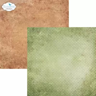 Elizabeth Craft Designs Autumn Harvest 12x12 Inch Patterned Cardstock Paper (C027)