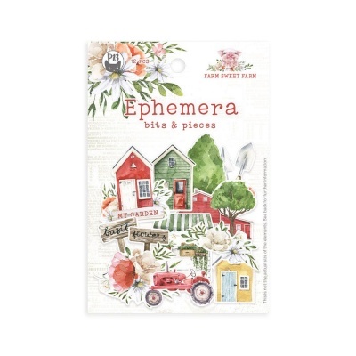 Farm Sweet Farm Die cuts ephemera