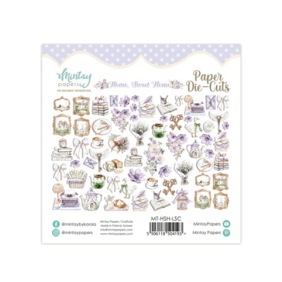 Pack de Die Cuts - Home, Sweet Home - 60 pcs-Mintay Papers